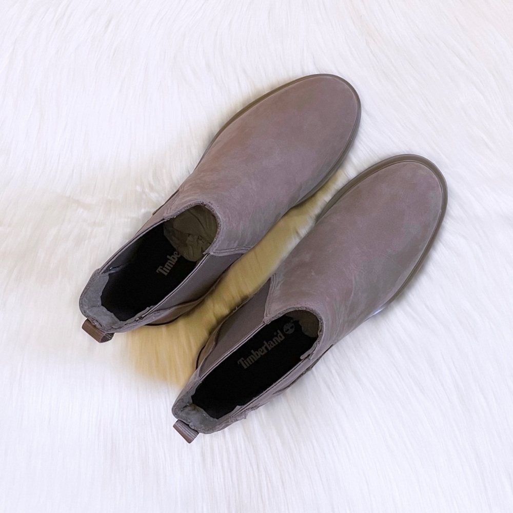 Timberland Women’s Kori Park Chelsea Taupe Boots - Picture 3 of 7